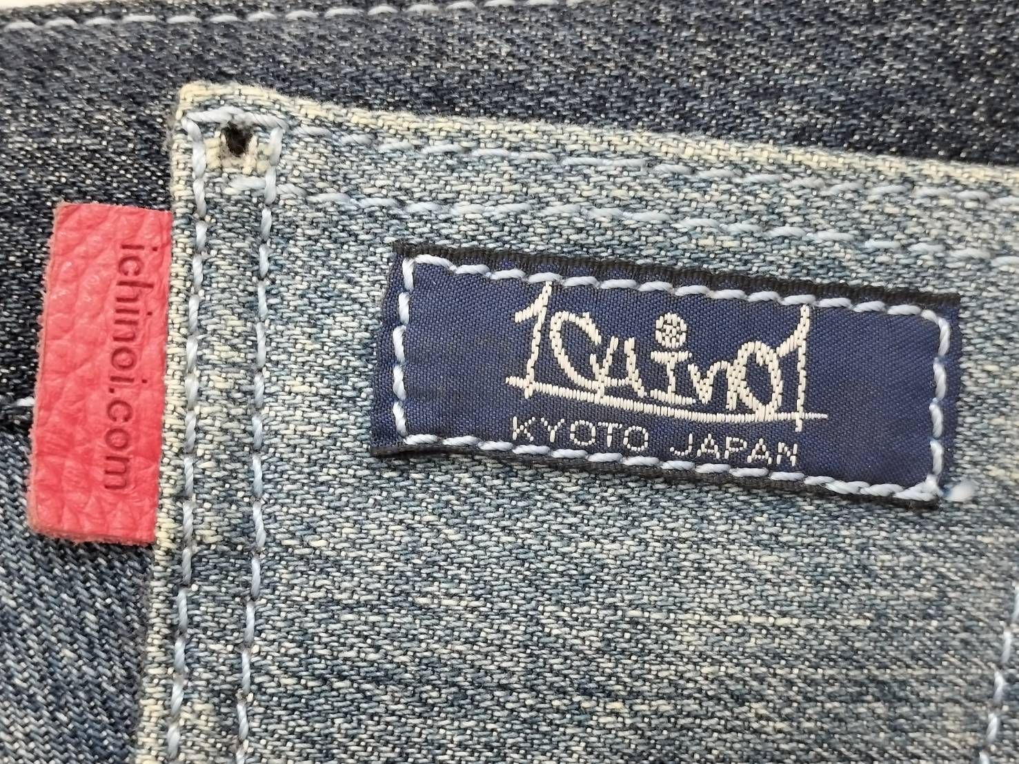 【未使用品】ichinoi 京都 一の井 リメイクデニム ショルダー バッグ 京都一の井 デニムリメイク ショルダーバッグ♪ - メルカリ