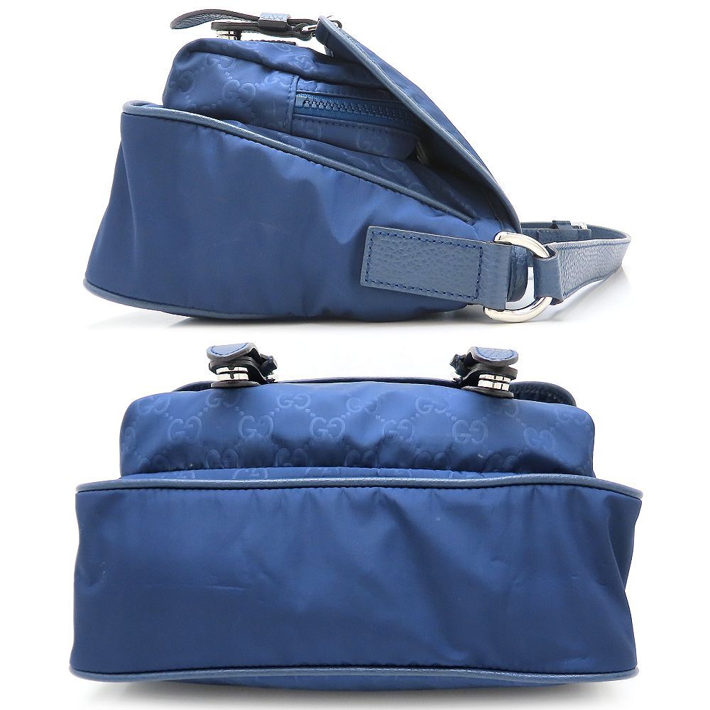 GUCCI グッチ 510335 ショルダーバッグ ナイロンxレザー