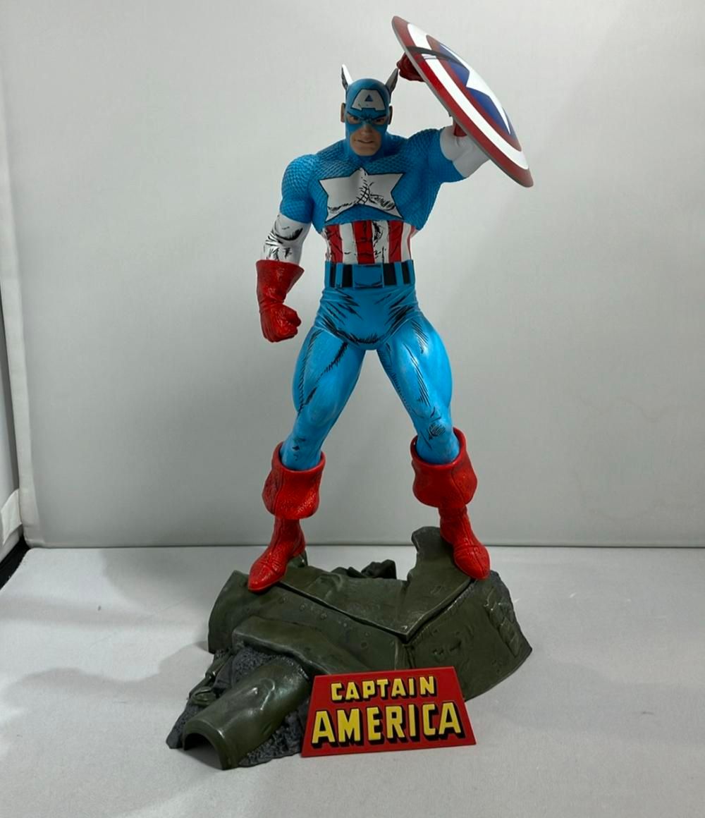 美品 フィギュア McFARLANE TOYS マーベル キャプテンアメリカ 小売