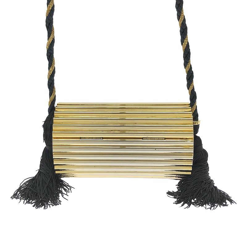 YVES SAINT LAURENT / イヴサンローラン | 1980s～ Tassel Evening Bag