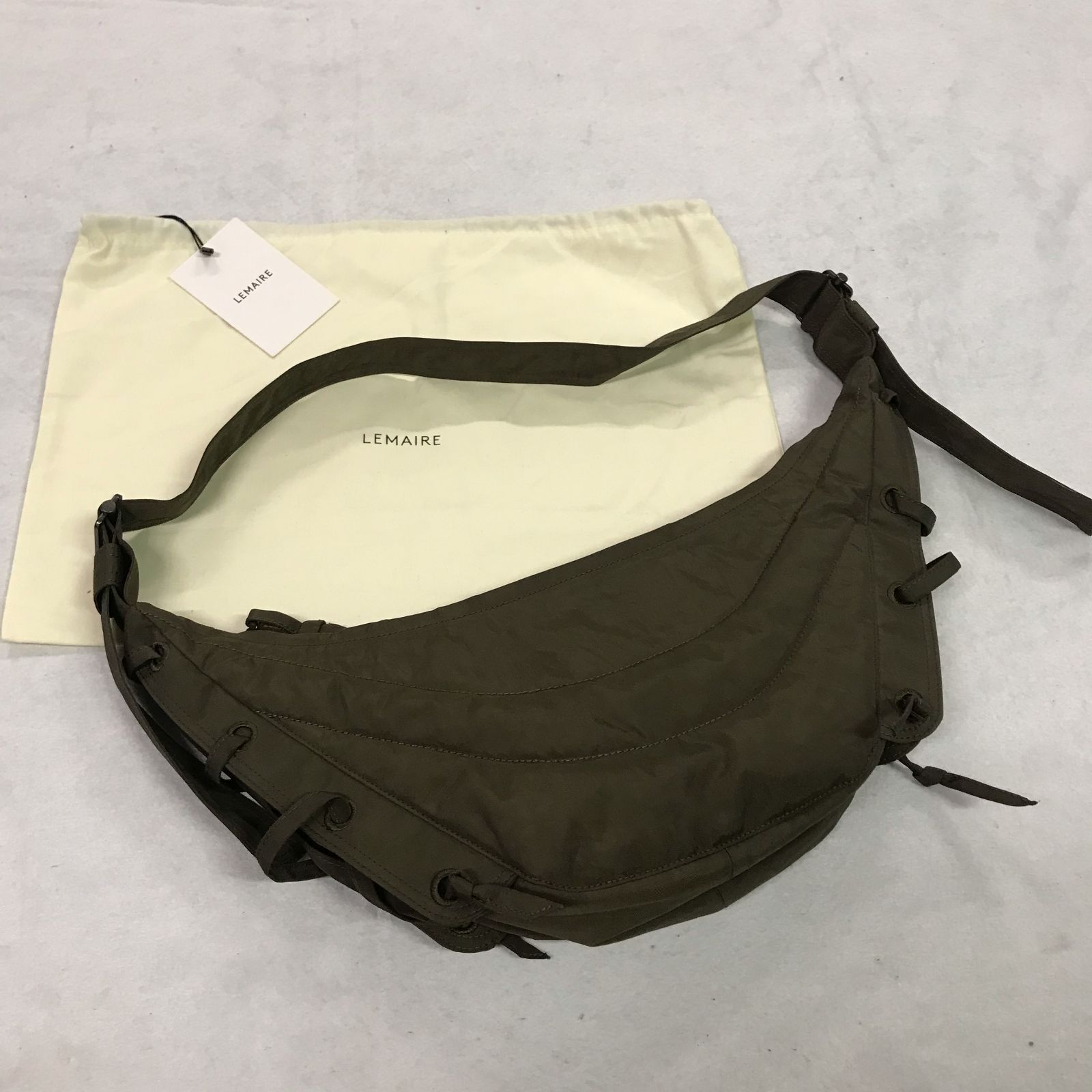 限定値下げ！！【新品未使用】LEMAIRE ブラウン Soft クロスボディ  