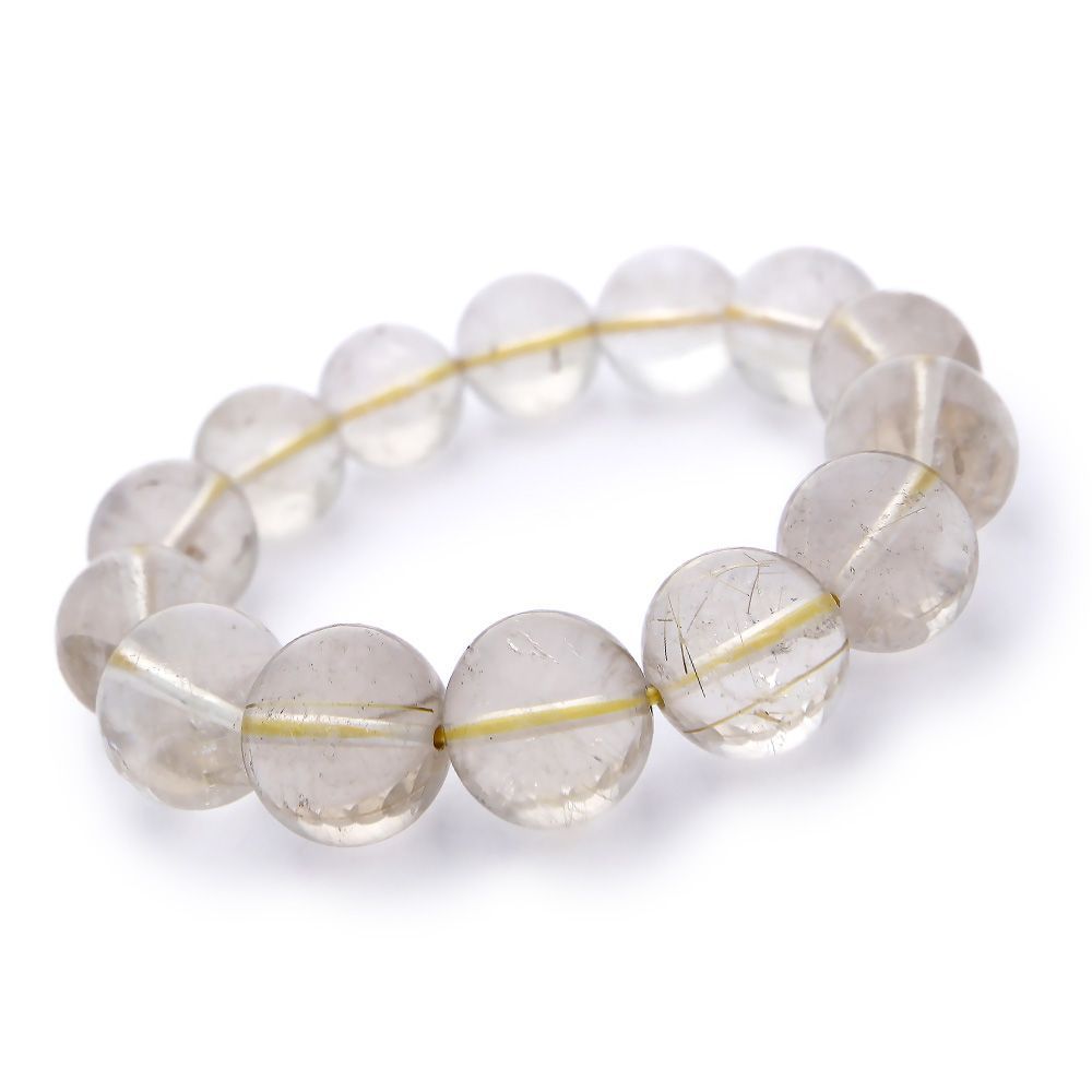 ゴールドルチル 天然石 パワーストーン ブレスレット 楽天市場
