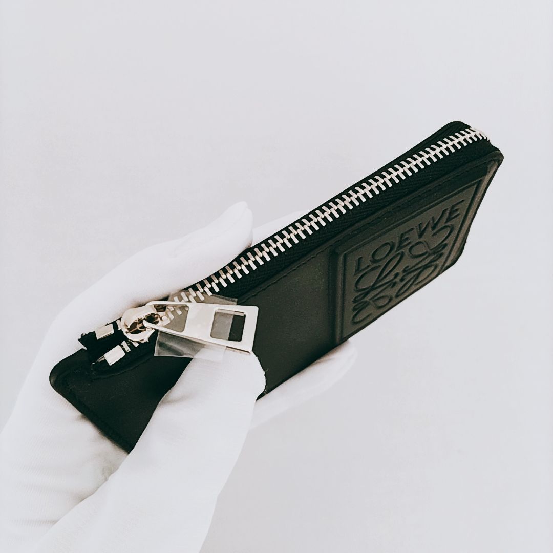 新品未使用】Loewe コインカードホルダー（サテンカーフ） ロエベ