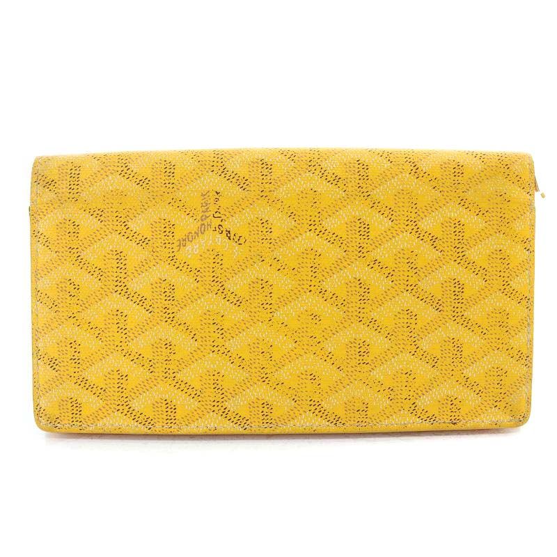 ゴヤール GOYARD 長財布 へリボーン リシュリュー 二つ折り ブラック