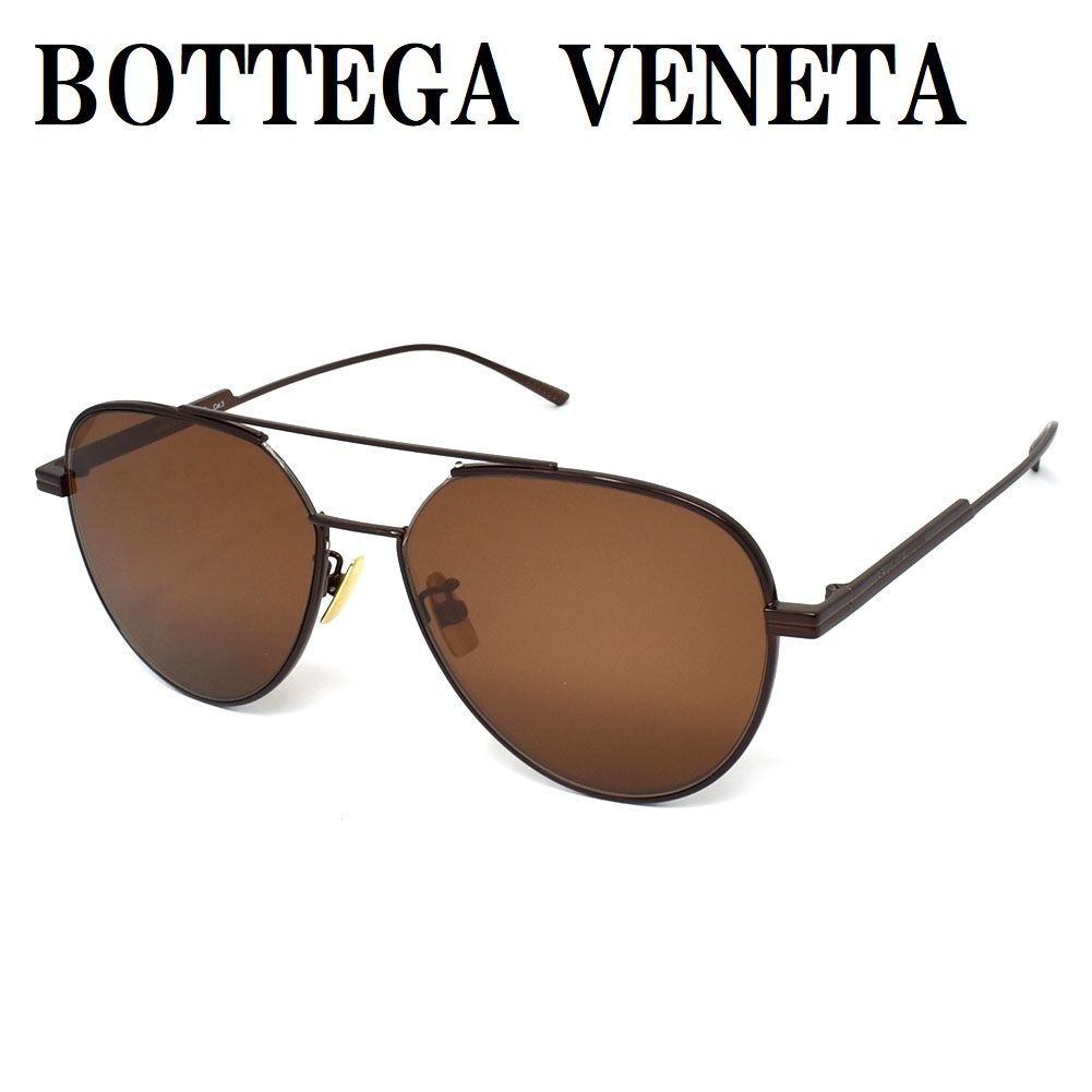 国内正規品 ボッテガヴェネタ BOTTEGA VENETA BV1013SK 015 サングラス アジアンフィット アイウェア メガネ 眼鏡  UVカット 紫外線カット ブラウン