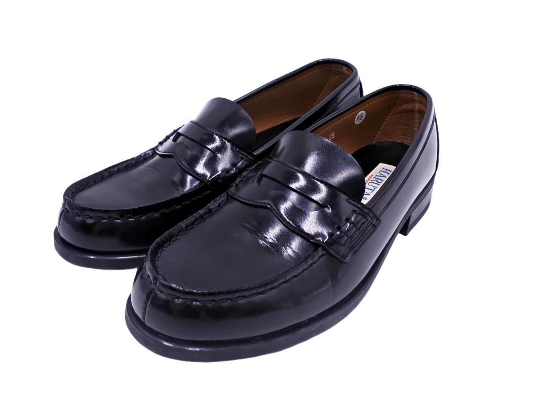 HARUTA ハルタ ローファー シューズ size25/黒 □□ レディース
