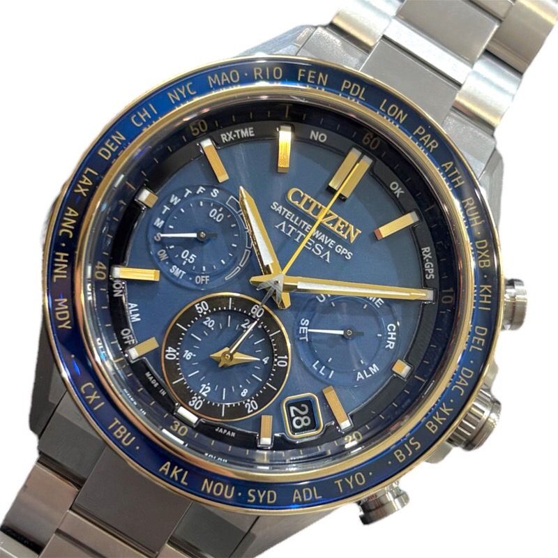 シチズン CITIZEN アテッサ ACT Line F9506-0029S06 チタン クオーツ メンズ 腕時計