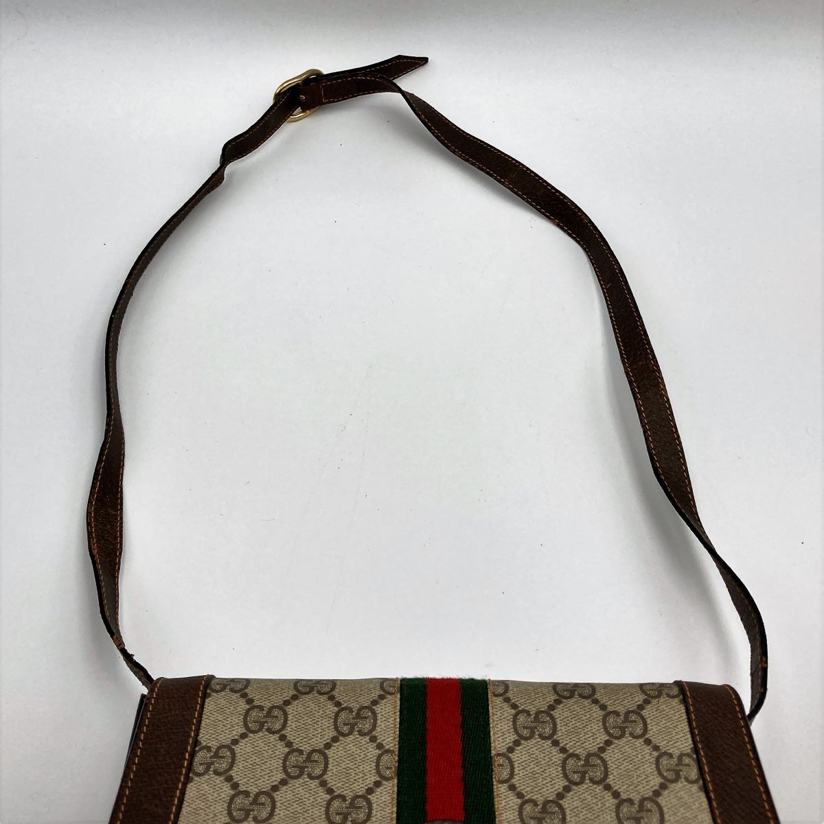 GUCCI グッチ GG柄 オールドグッチ ショルダーバッグ 斜め掛け バッグ 