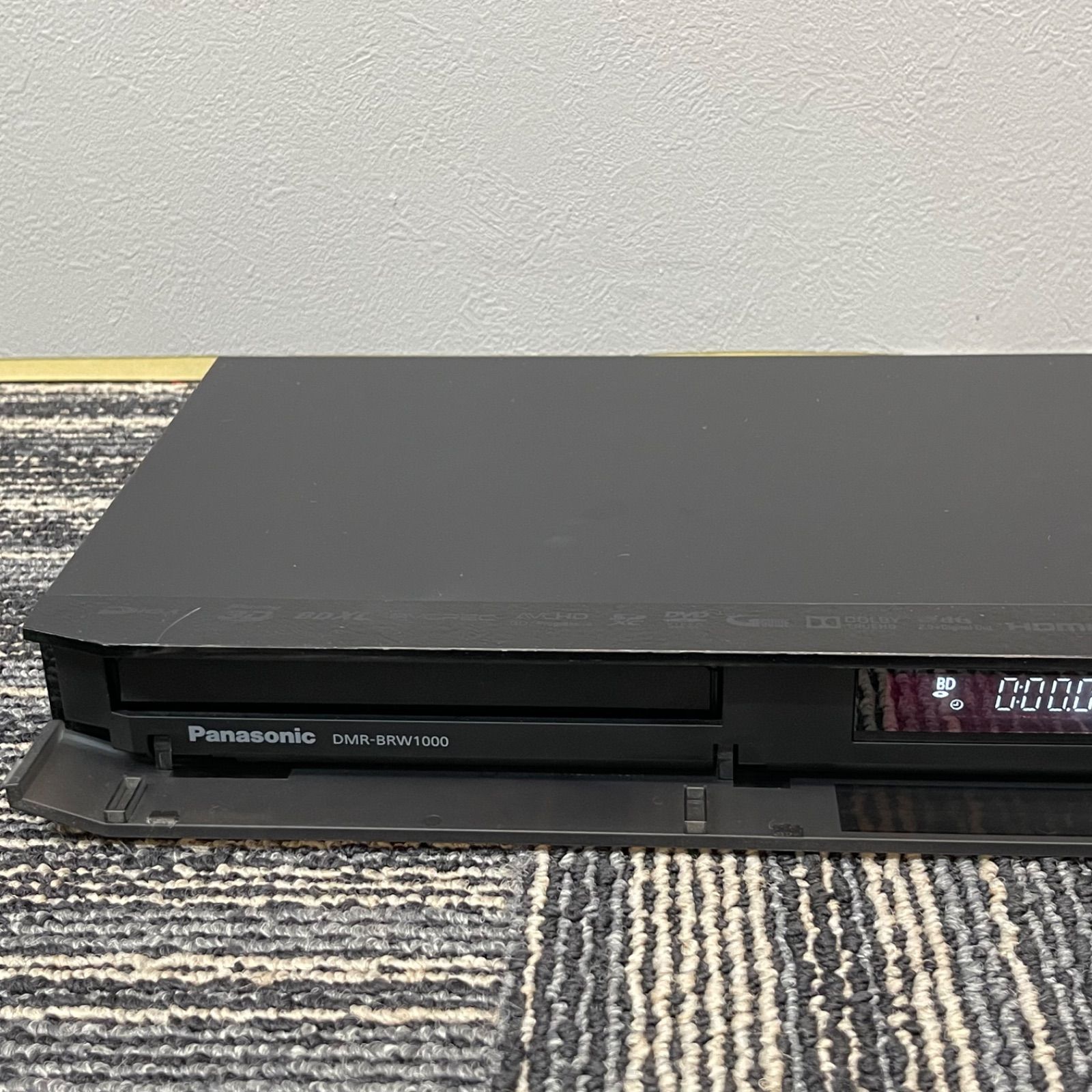 701：パナソニック　DMR-BRW1000　ブルーレイレコーダー　ジャンク NPA】ジャンク 2015年製 ブルーレイレコーダー DMR-BRW1000 Blu-ray