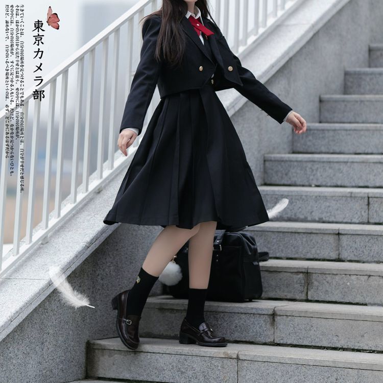 長袖シャツ ワンピース