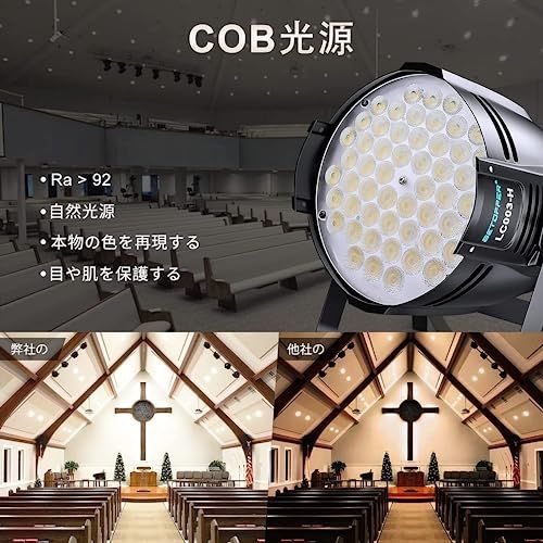 4pack BETOPPER 舞台照明 54*2W LED スポットライトLC003-H ステージ