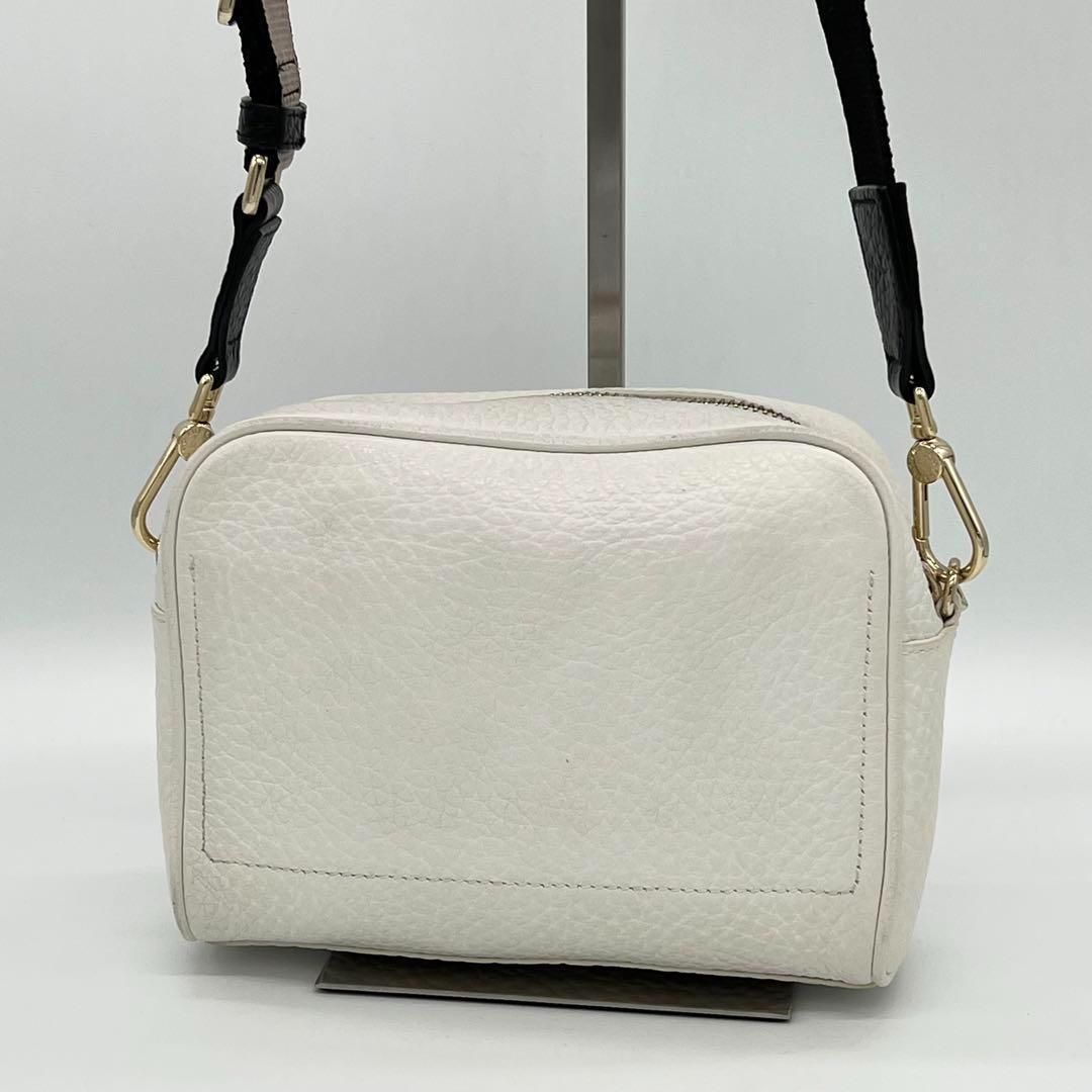 美品】FURLA アヴリル シボ革 クロスボディ ミニバッグ