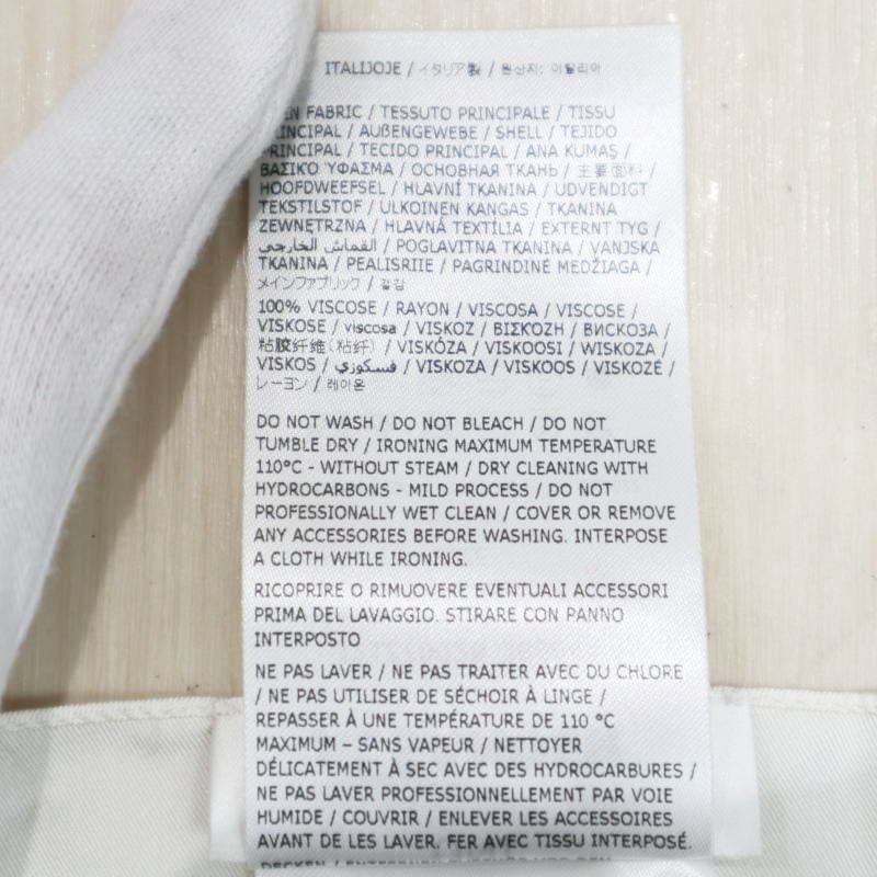 美品 JIL SANDER ジルサンダー アート レーヨン スカーフ イエロー  