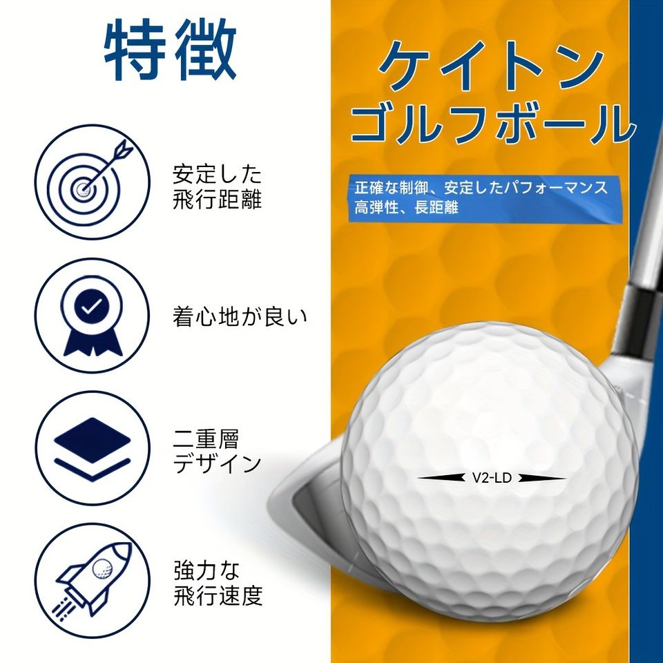 飛距離とスピンを追求