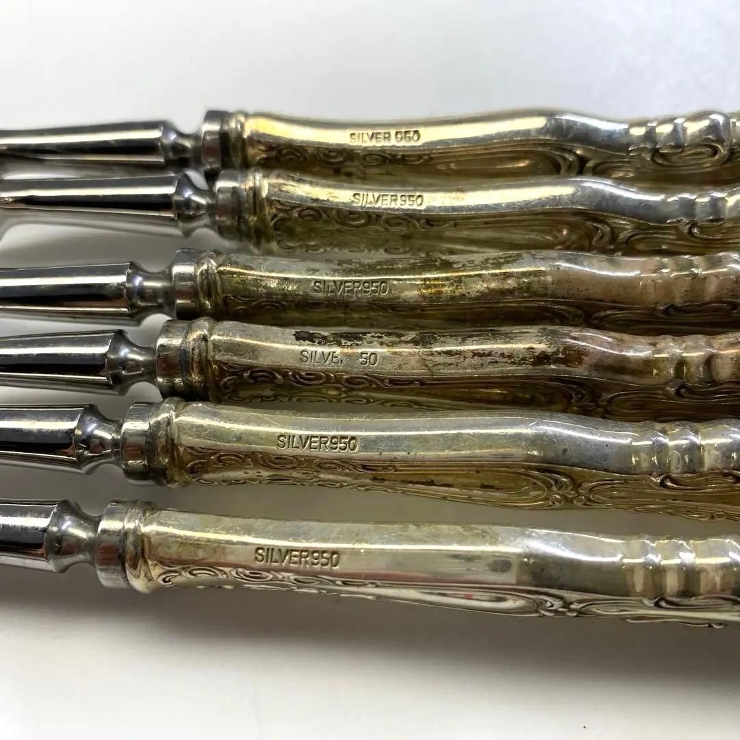 銀製カトラリー12点セット 509g