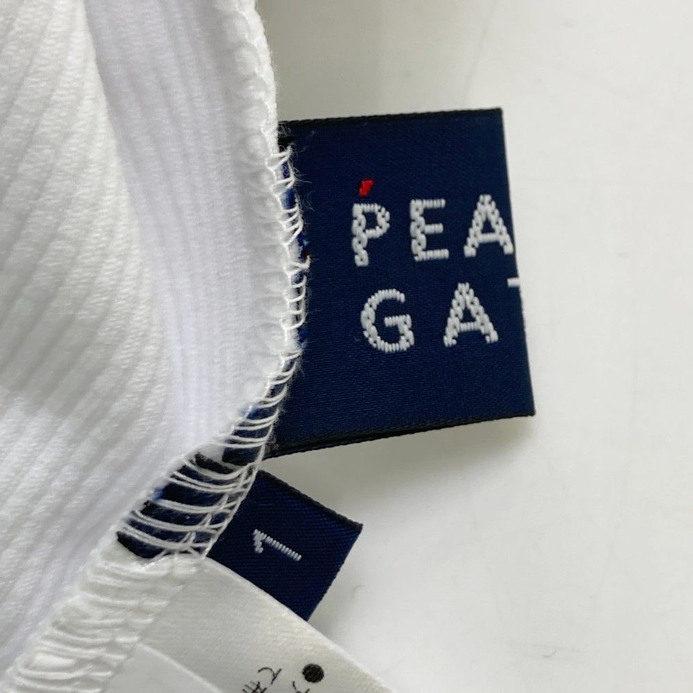 サイズ：1 PEARLY GATES パーリーゲイツ 2024年モデル 長袖トレーナー  ホワイト系 [240101447471] ゴルフウェア レディース ストスト サイズ：1 PEARLY GATES パーリーゲイツ 2024年モデル 長袖