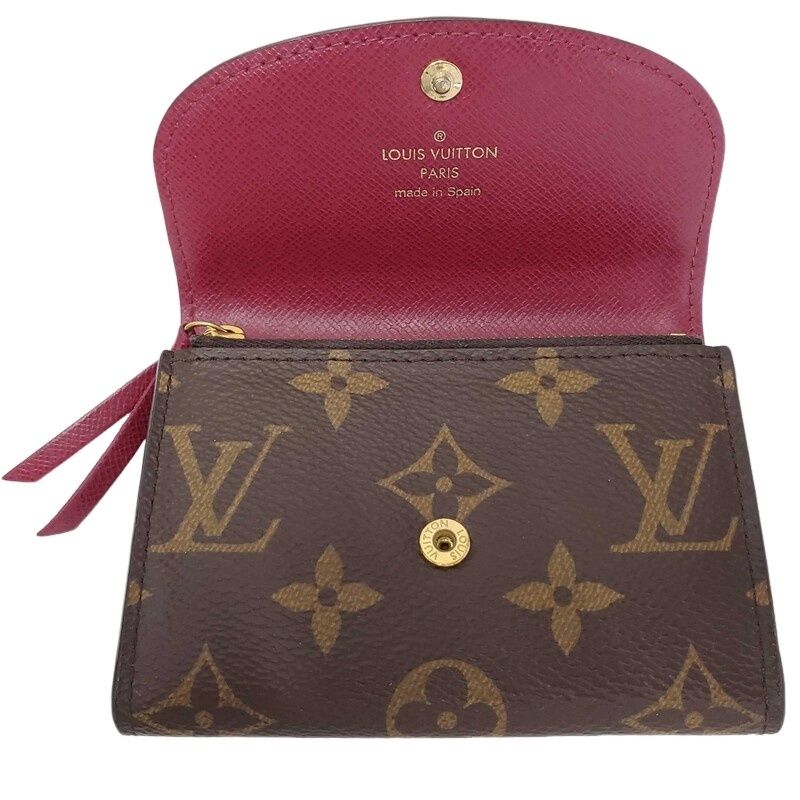 LOUIS VUITTON ルイ ヴィトン ポルトモネ ロザリ M41939 フューシャ
