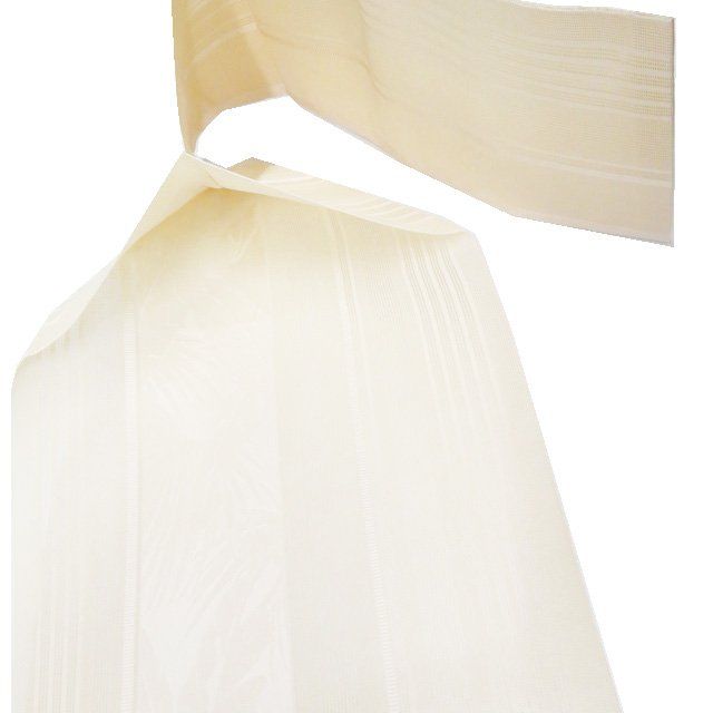 未使用品 開き名古屋帯 博多織 絽 夏 夏帯 クリーム 長さ3m64cm 正絹 博多織 紗 夏帯 新品未使用 名古屋帯 正絹 - メルカリ