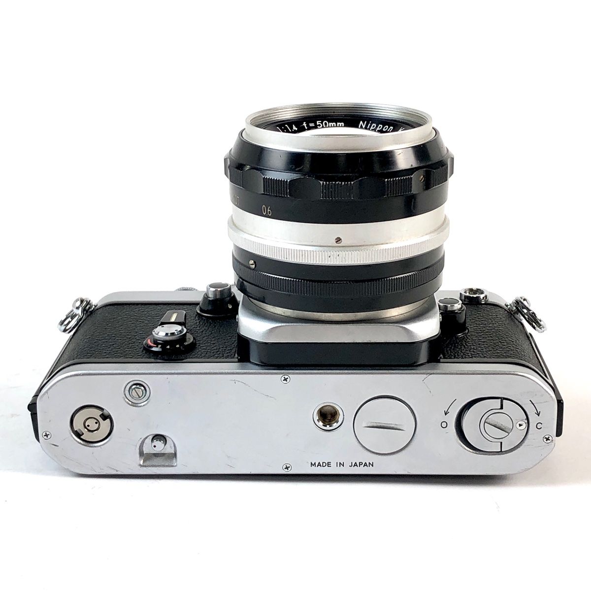 ニコン Nikon F2 フォトミック シルバー + NIKKOR-S 50mm F1.4 非Ai フィルム マニュアルフォーカス 一眼レフカメラ 【 中古】 - メルカリ