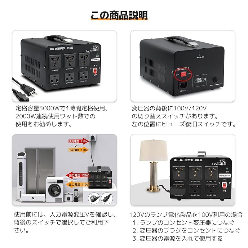 自由変換 US-3000