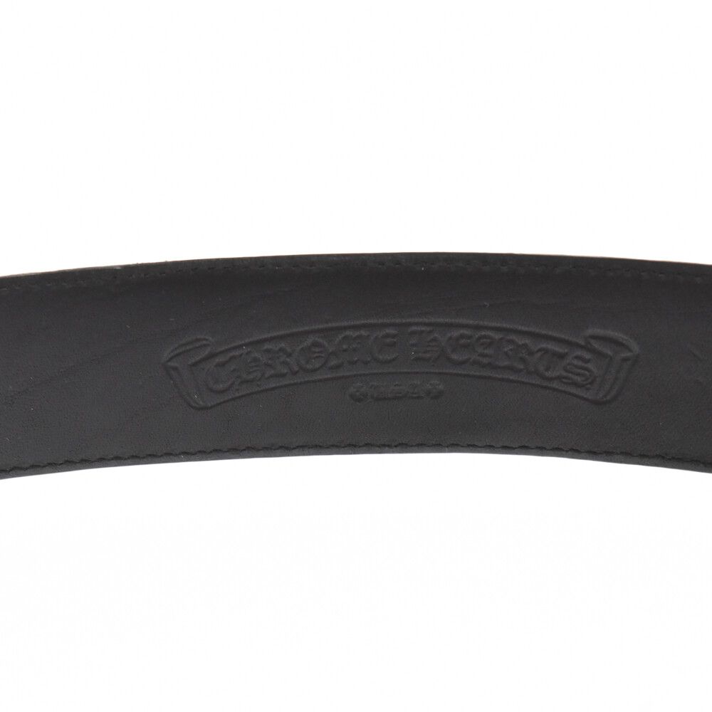 CHROME HEARTS (クロムハーツ) BLT 3PC OTJ バックル レザー ベルト
