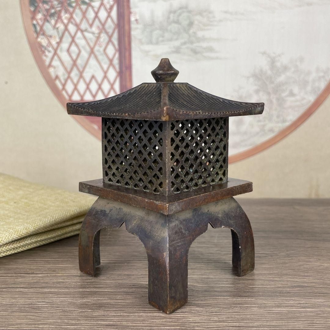銅製 唐灯 家用供灯 茶台 置物 文房器 茶道具 香道具 装飾品 工芸品 銅製 唐灯 家用供灯 茶台 置物 文房器 茶道具 香道具 装飾品