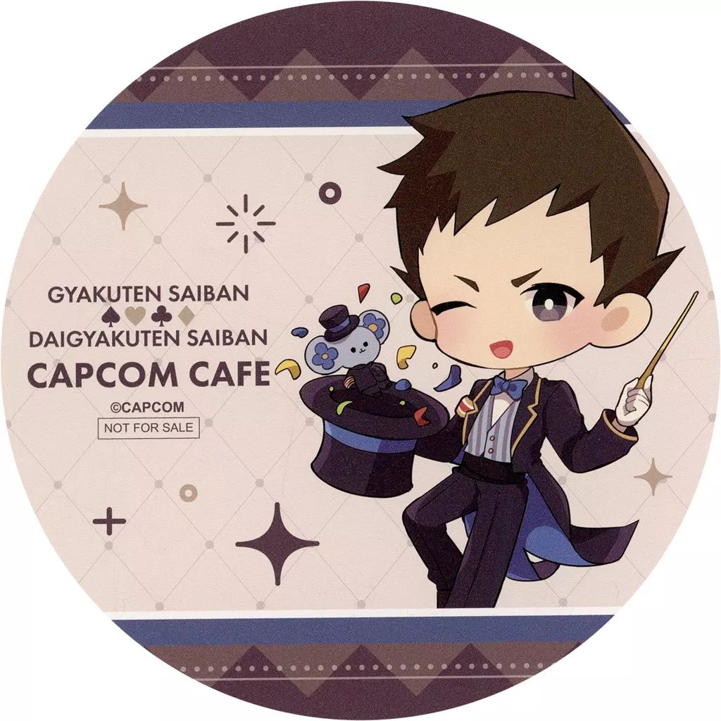 カプコンカフェ「逆転裁判」コラボメニュー公開！コースターや