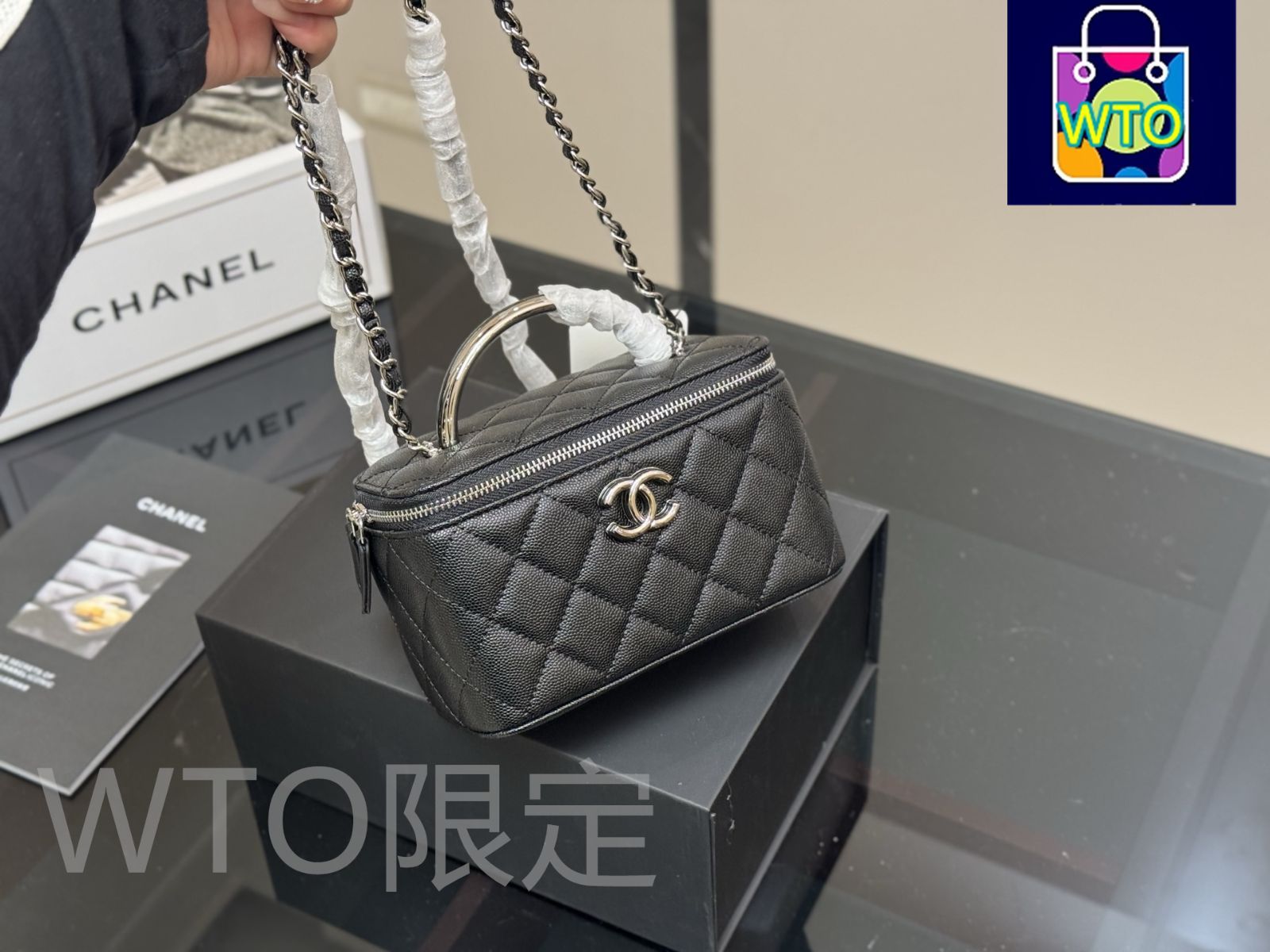 今日特価】Chanel ボックスバッグ / 化粧ケース～最高のビジュアル