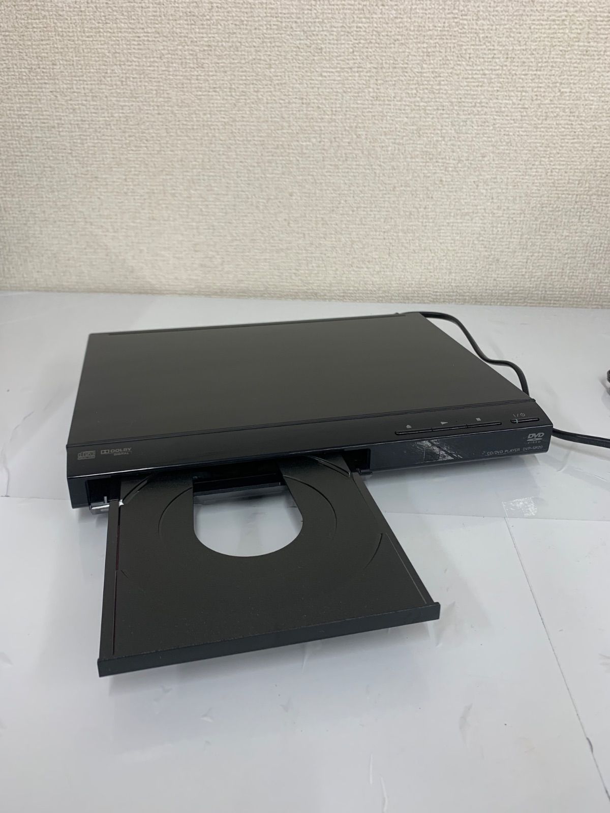 【店頭展示品】ソニーDVDプレーヤー ブラック 再生専用 DVP-SR20 BC Amazon | ソニー DVDプレーヤー ブラック 再生専用 DVP-SR20 BC