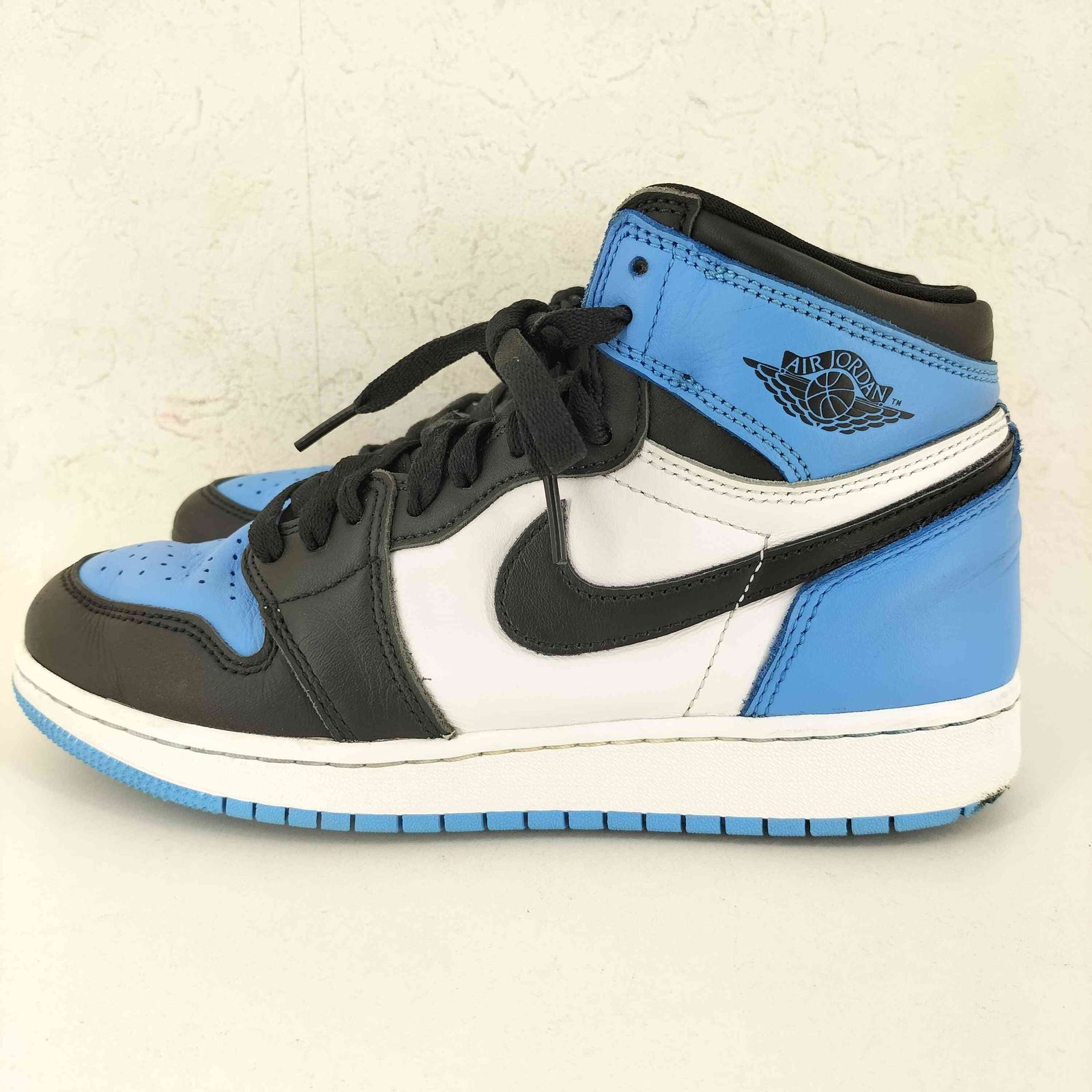 JORDAN BRAND(ジョーダンブランド) GS Air Jordan 1 Retro High OG University Blue/UNC Toe レディース JPN：24.5 【中古】【ブランド古着バズストア】 ジョーダンブランド JORDAN BRAND GS Air Jordan 1 Retro High OG