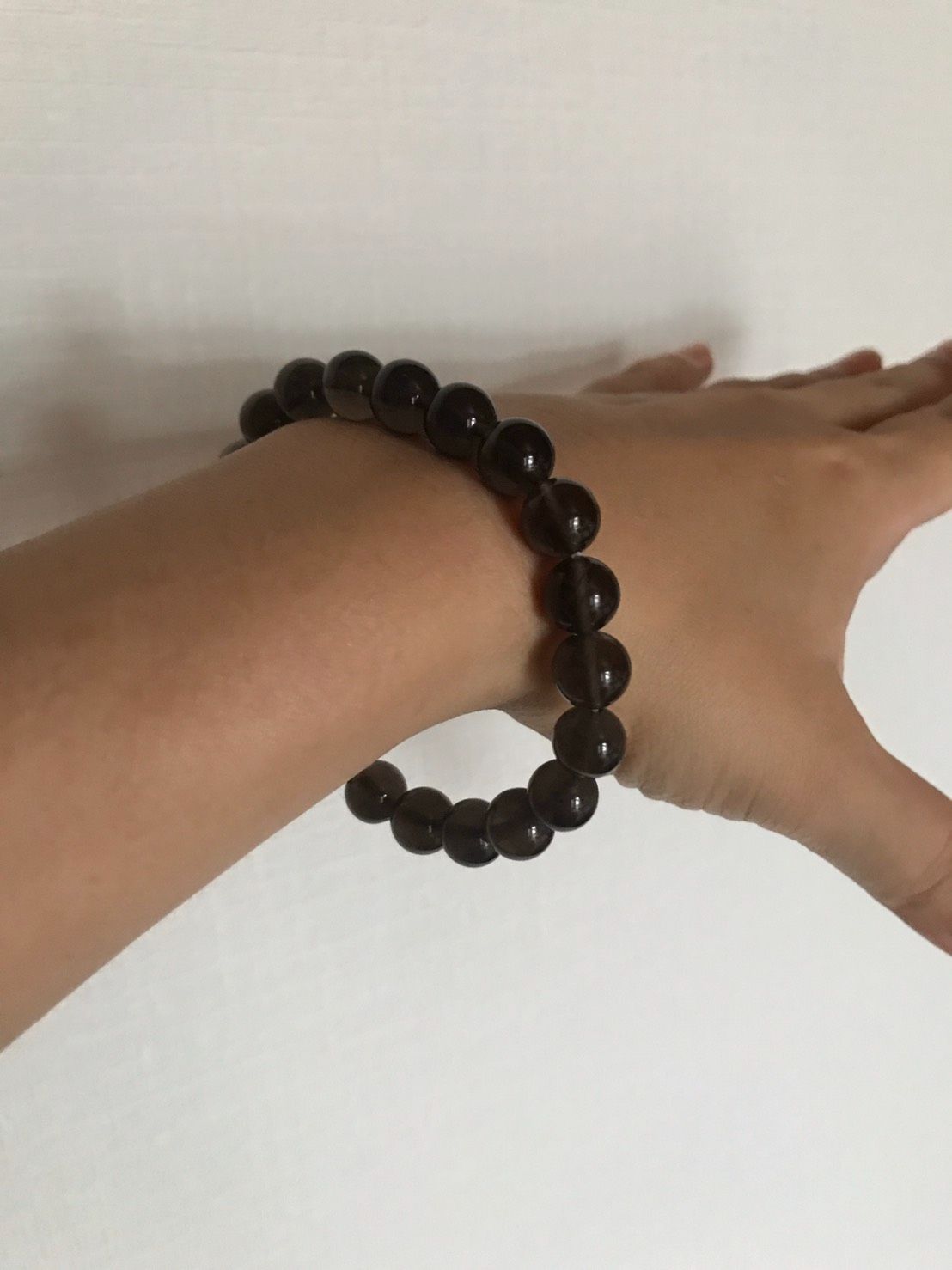  チンターマニストーン 丸玉ブレスレット 約9.5 mm 17 cm その他 ハンドメイド 手芸