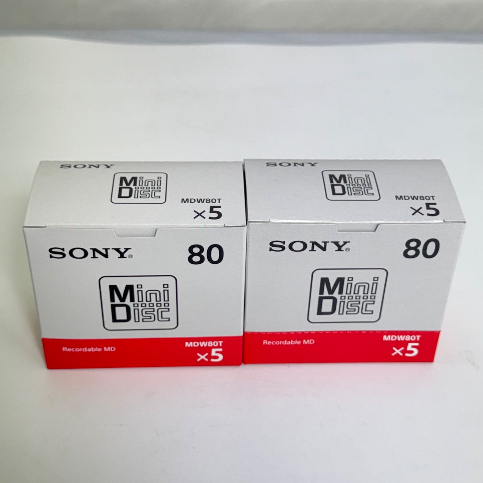 SONY ミニディスク MDW80T 10枚セット 新品未開封 廃番品 貴重品