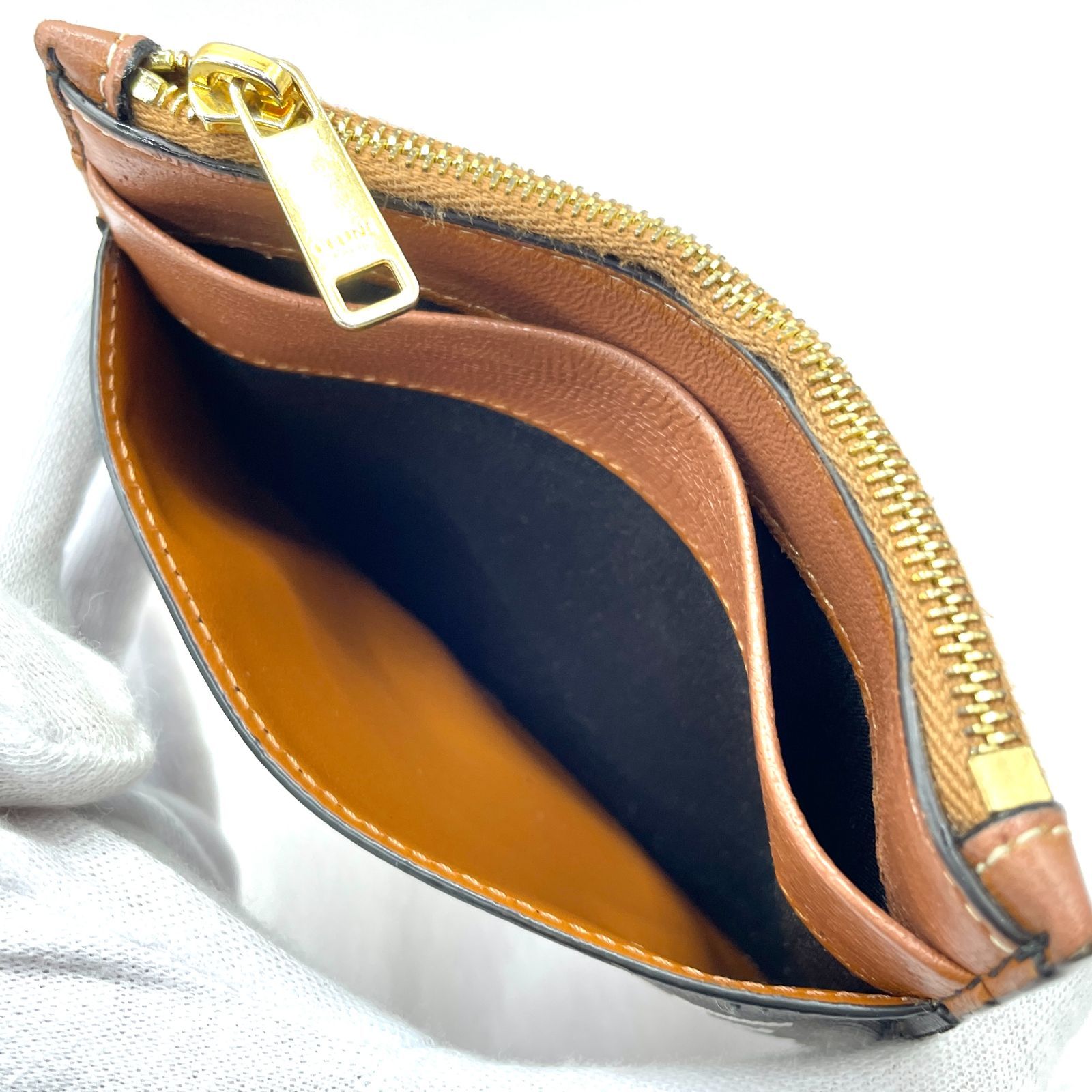 美品✨CELINE✨セリーヌ✨マカダム✨コインケース✨トリオンフ✨レディース✨ 273】極美品 CELINE/セリーヌ トリオンフ マカダム柄 ブランド