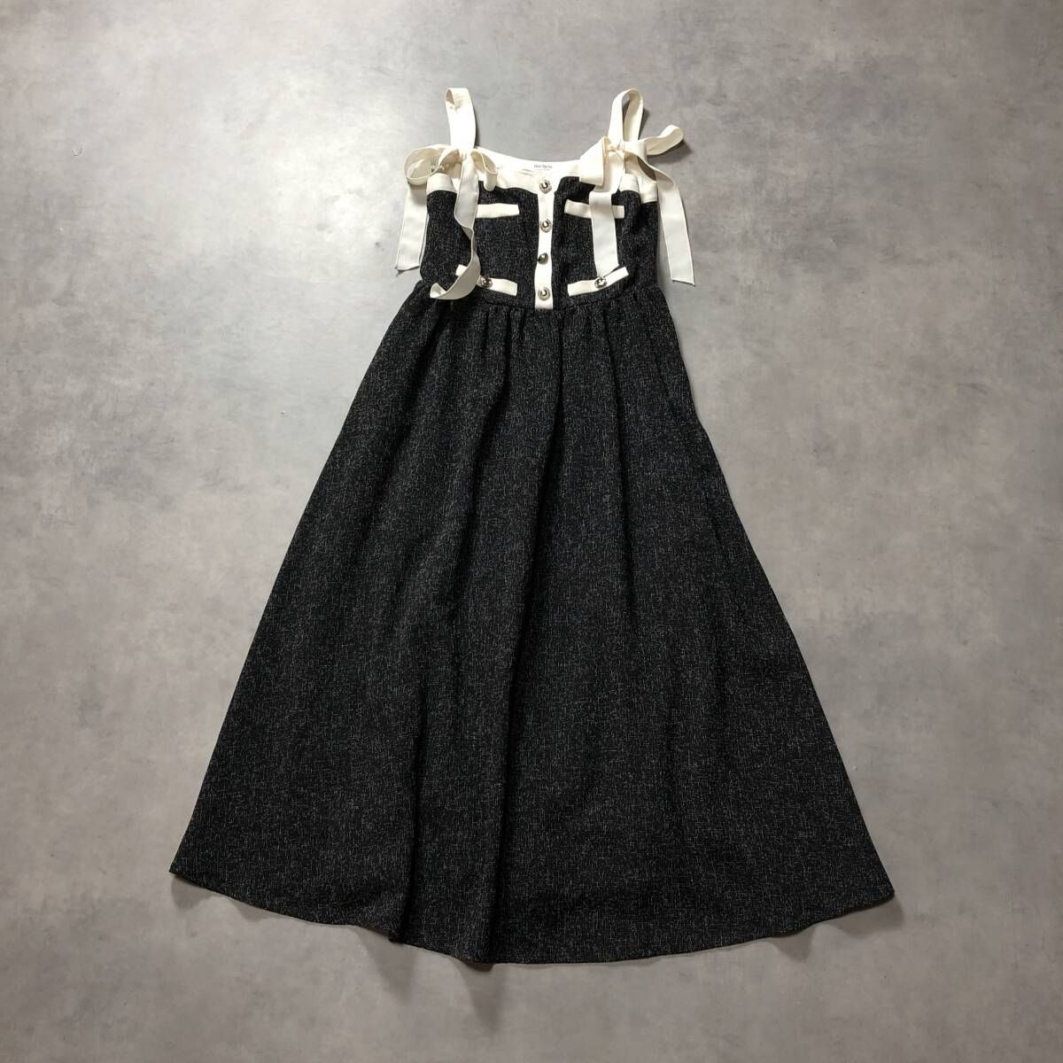 ワンピース her lip to verona tweed long dress herlipto Verona Tweed Long Dress