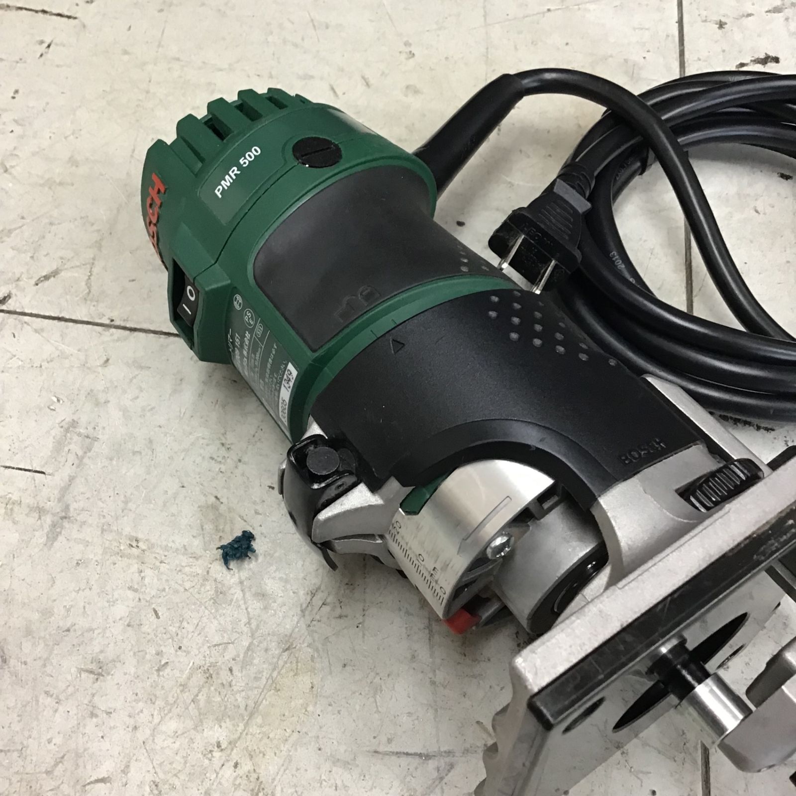 □中古 BOSCH ボッシュ パワートリマー PMR500 トリマービット □中古 BOSCH ボッシュ パワートリマー PMR500 トリマービット