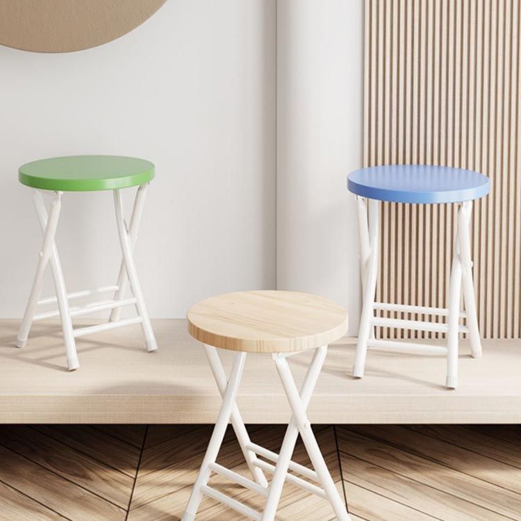 コンパクト 省スペース 木製 丸型 丸いす スツール イス 北欧 F