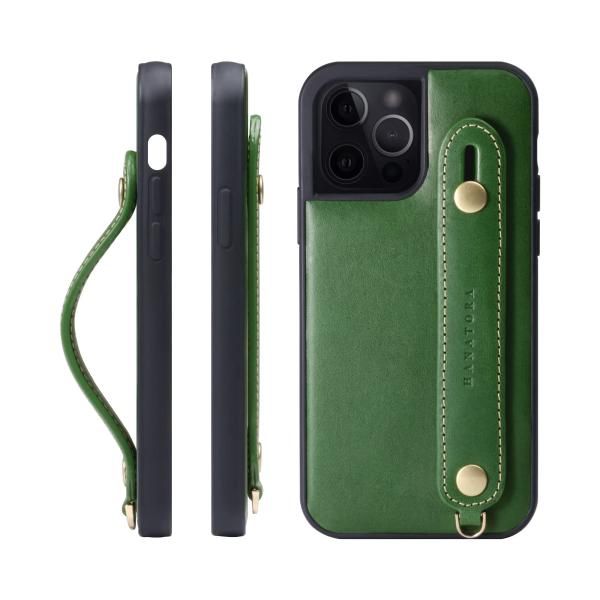 [HANATORA] iPhone 14 Pro ケース 手帳型 本革 スマホケース マグネットなし ブラック PH-14Pro-Black HANATORA iPhone 14 Pro ケース 手帳型 本革 シュリンクカーフレザー