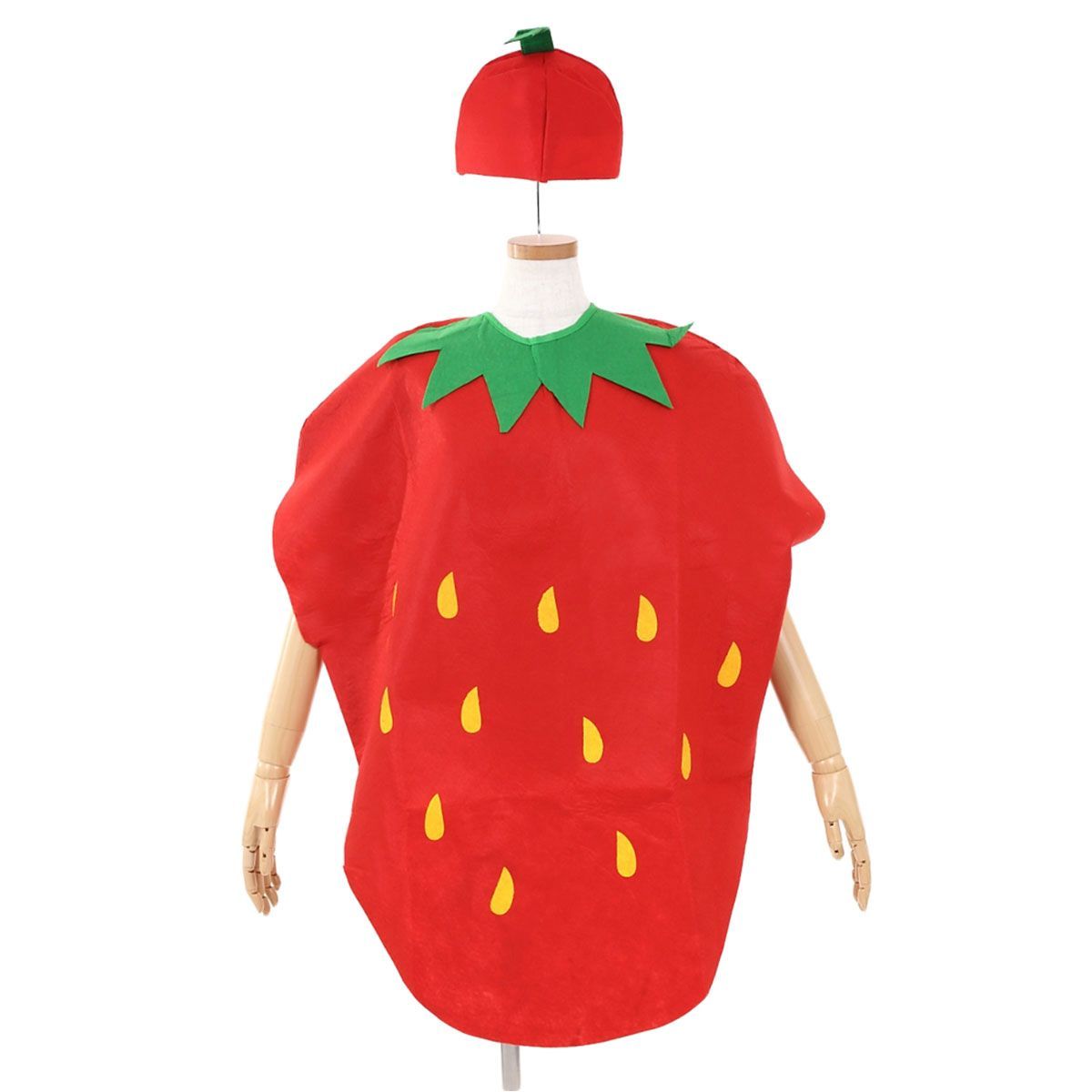 キッズ フルーツ コスプレ 苺 いちご クリスマス セット販売