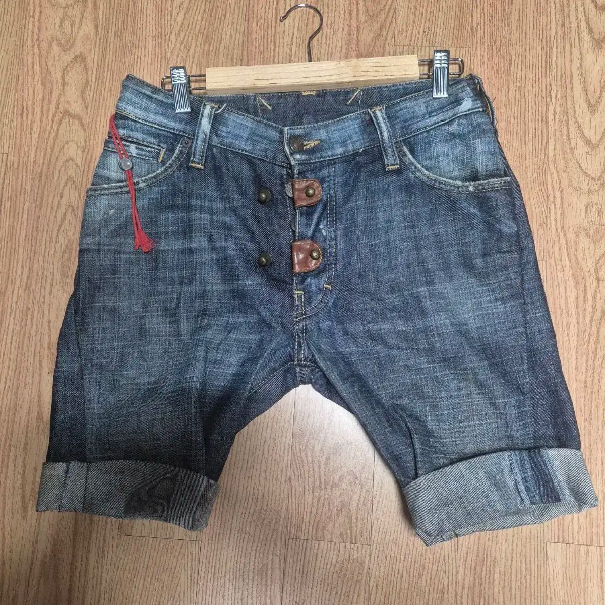DSQUARED(ディースクエアード) 2 (本物) 漢字 デニムハーフ