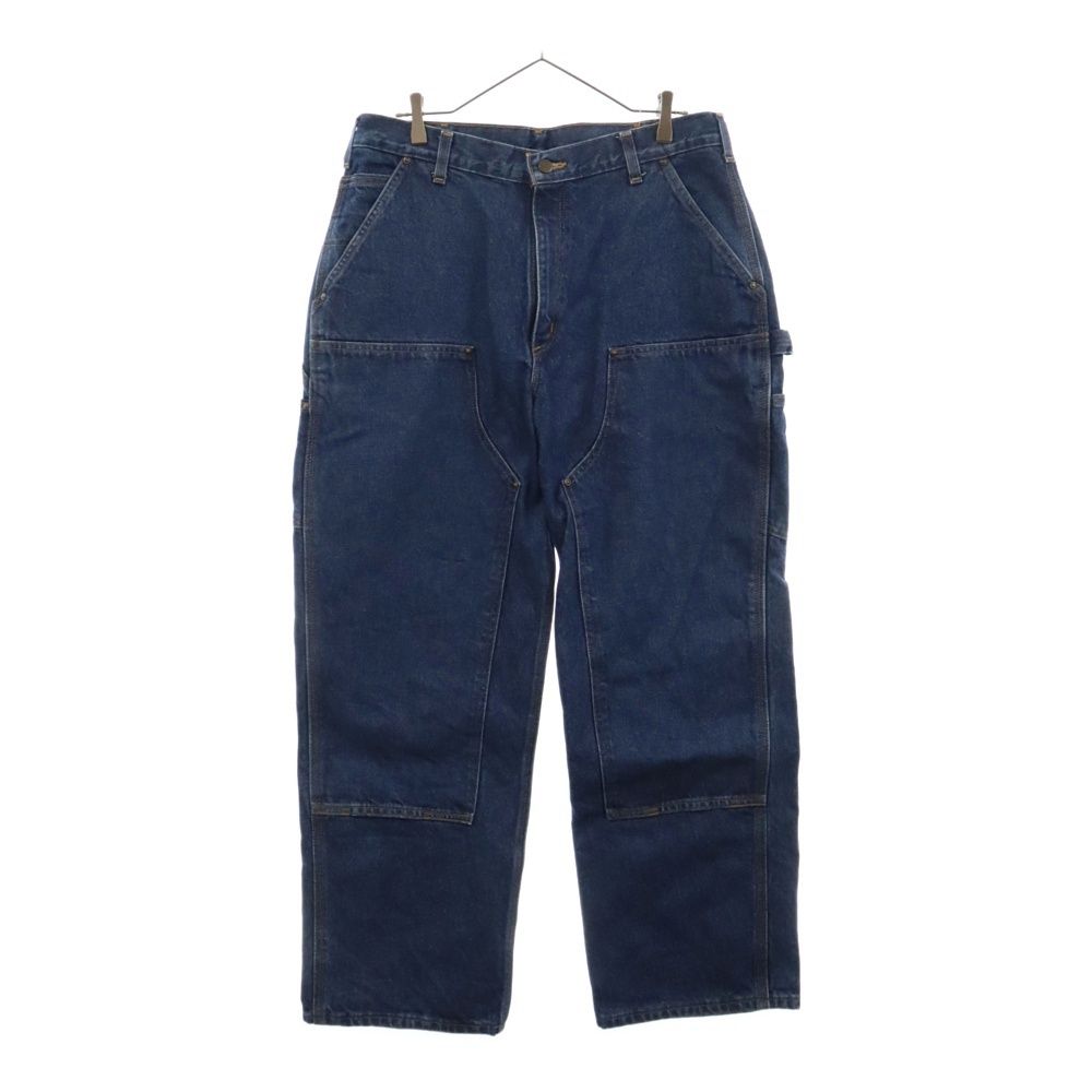 CARHARTT (カーハート) Double Front Logger DUNGAREE ダブルニーデニム カーペンターパンツ インディゴ