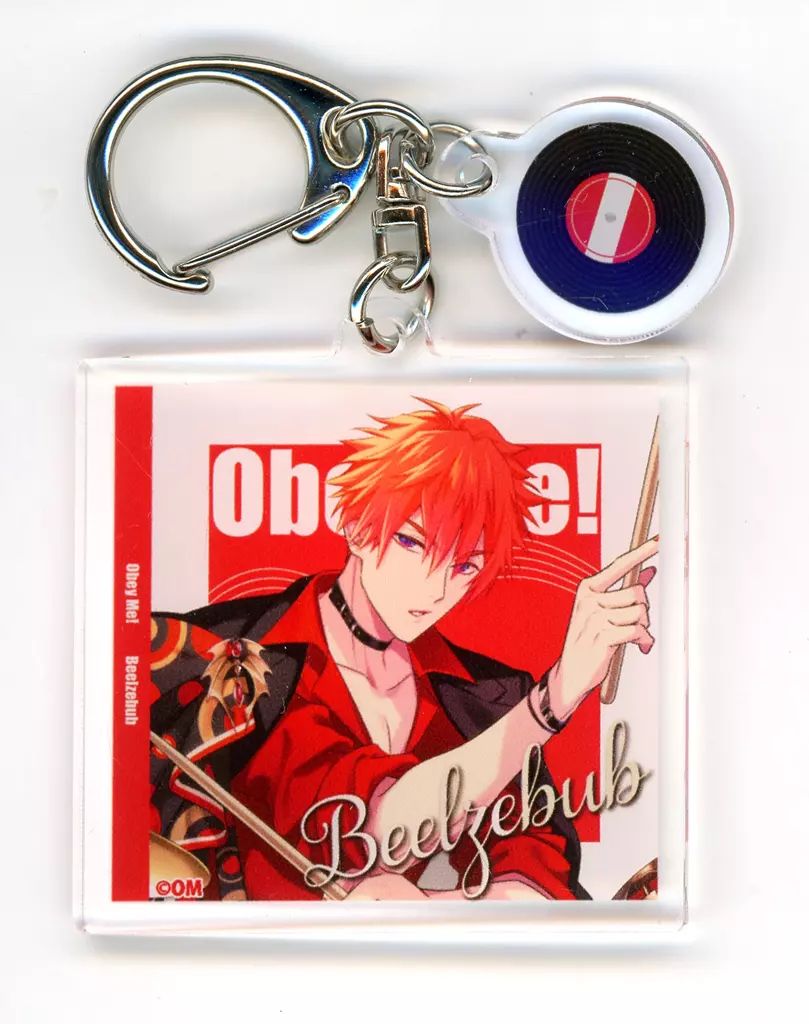 中古】キーホルダー ベルゼブブ 「Obey Me! Nightbringer POP UP SHOP