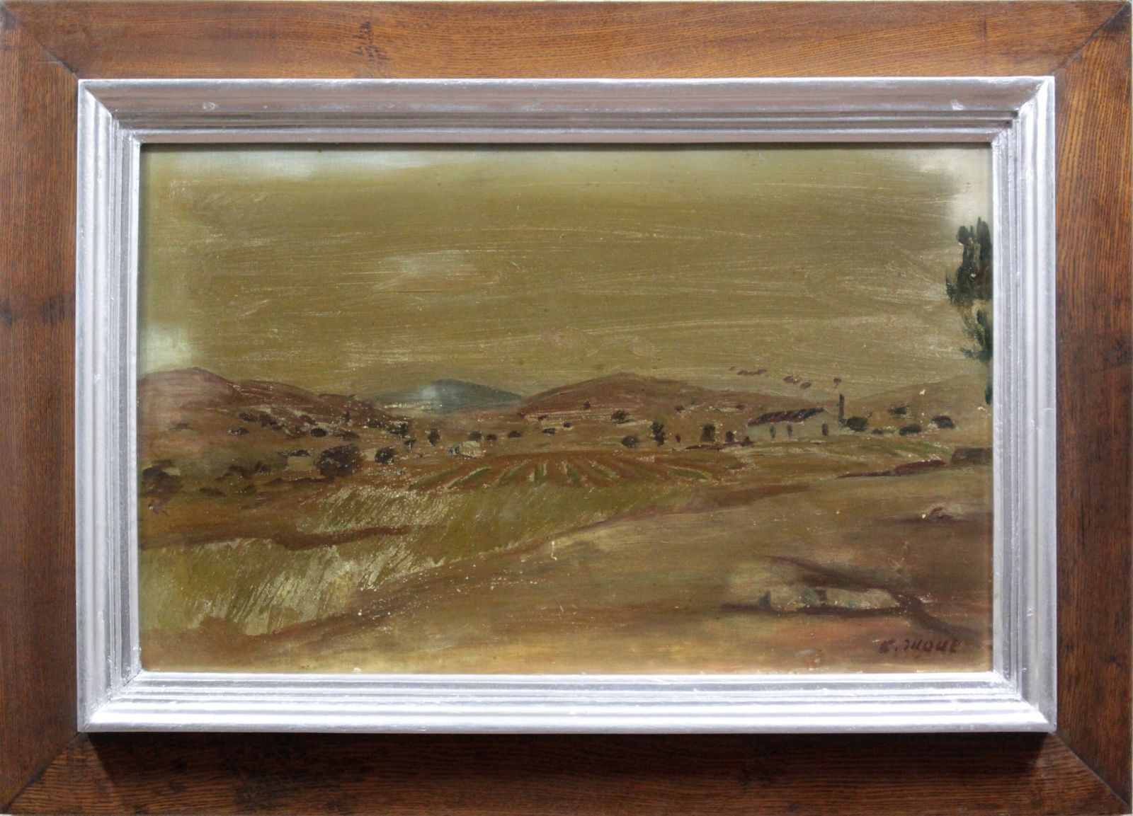 井上長三郎『風景』油彩画【真作保証】 絵画 井上長三郎『風景』油彩画【真作保証】 絵画 - メルカリ