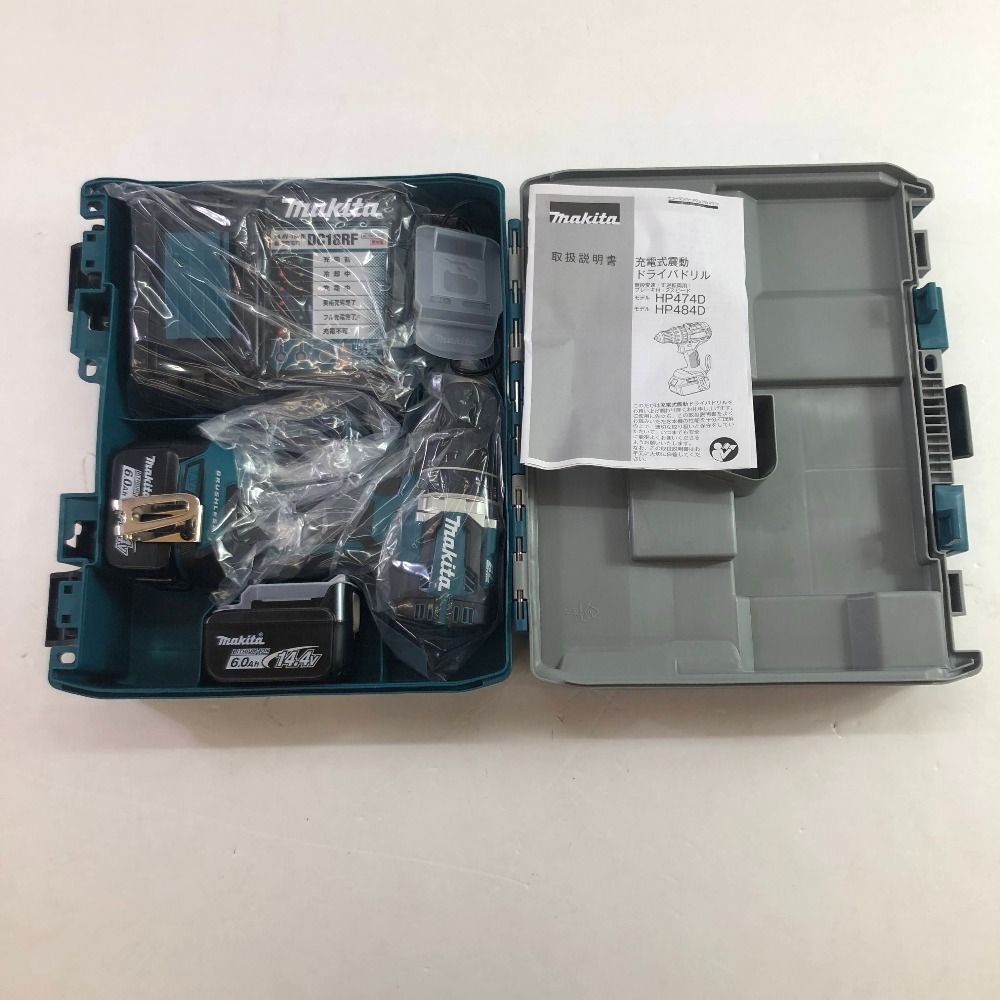 04w4001 MAKITA マキタ充電式電動ドライバドリル モデルHP474DRGX 現状品