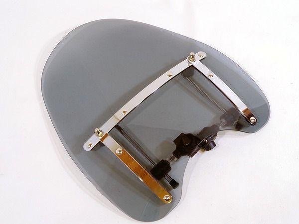 VRX400 ロードスター 汎用ウインドスクリーン ウインドプロテクターS クリア スモーク