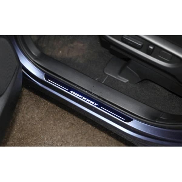 LED サイドスカッフプレート ホンダ オデッセイ HONDA ODYSSEY RC1 RC2 RC4 ステップガード シーケンシャル 発光 三色 BRIGHTFACE_UK