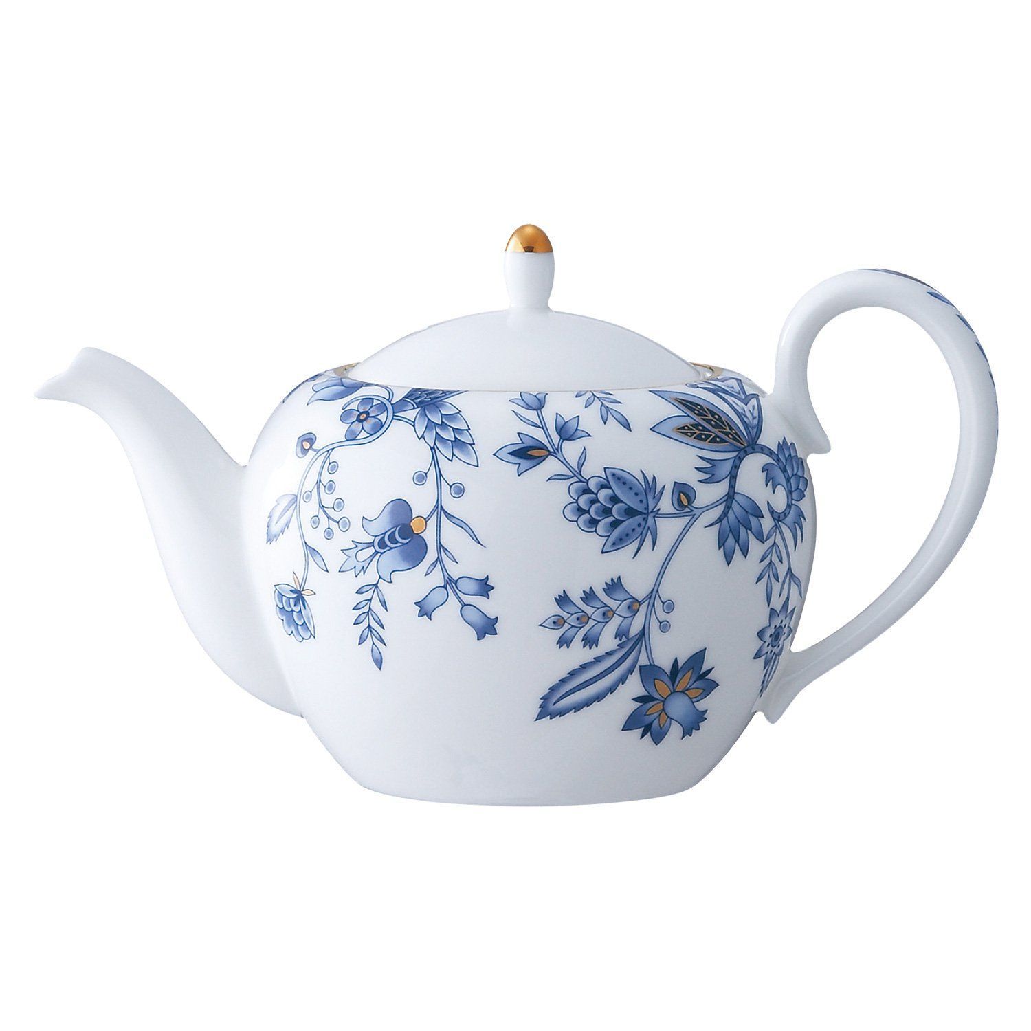 ブルーソレンティーノ Noritake ノリタケ ティー ポット 520cc ブルーソレンティーノ ボーンチャイナ T50523A|4562