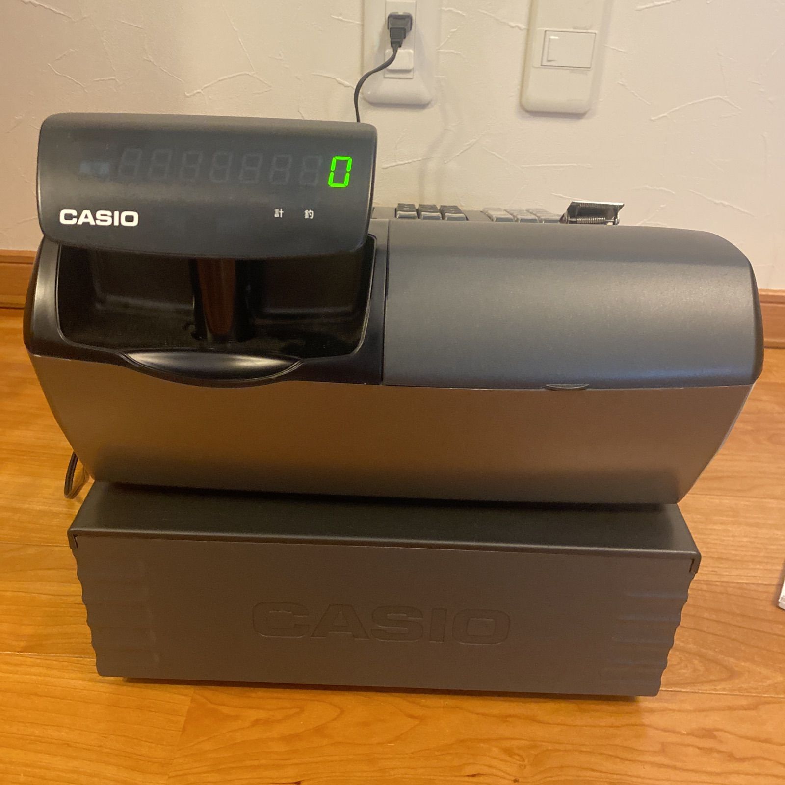 CASIO TE-2100 レジ取扱説明書グレーレジスター業務用