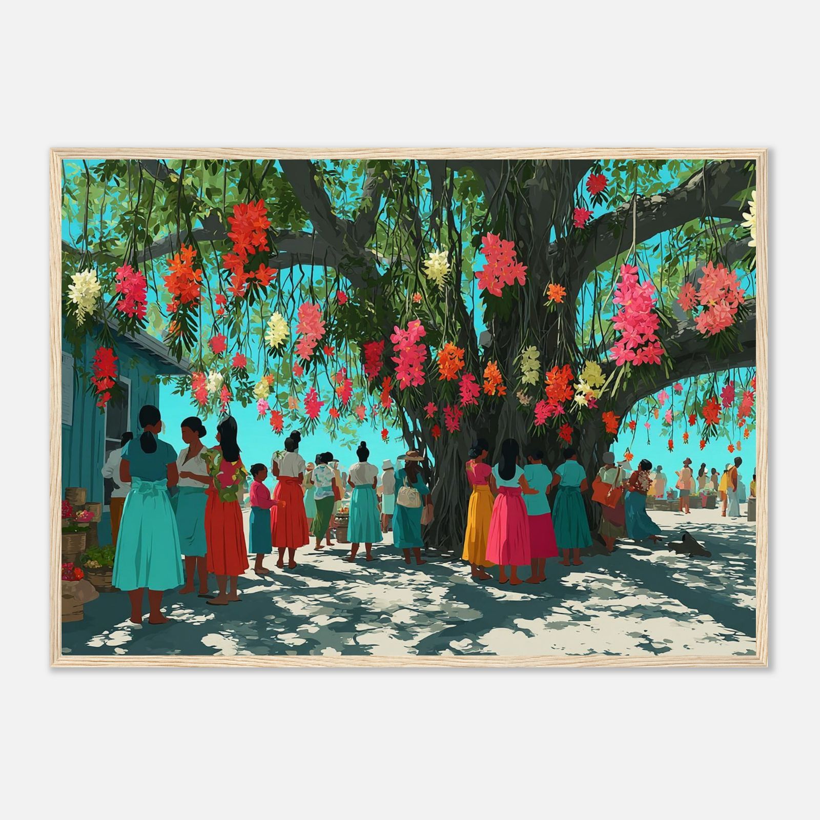 大樹の祝祭｜ハワイアンアート