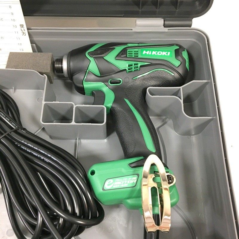 未使用 HiKOKI ハイコーキ インパクトドライ バ WH12VE(SC) 10m 未使用 HiKOKI ハイコーキ インパクトドライ バ WH12VE(SC) 10m