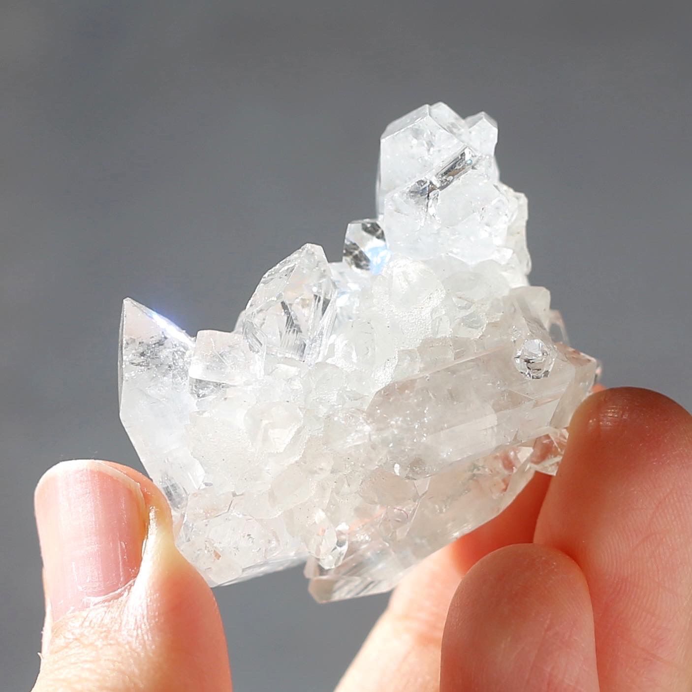 クラスター アポフィライト 霊力高 アポフィライトクラスター （インド